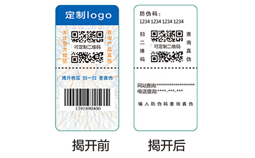 雙層防偽標(biāo)識